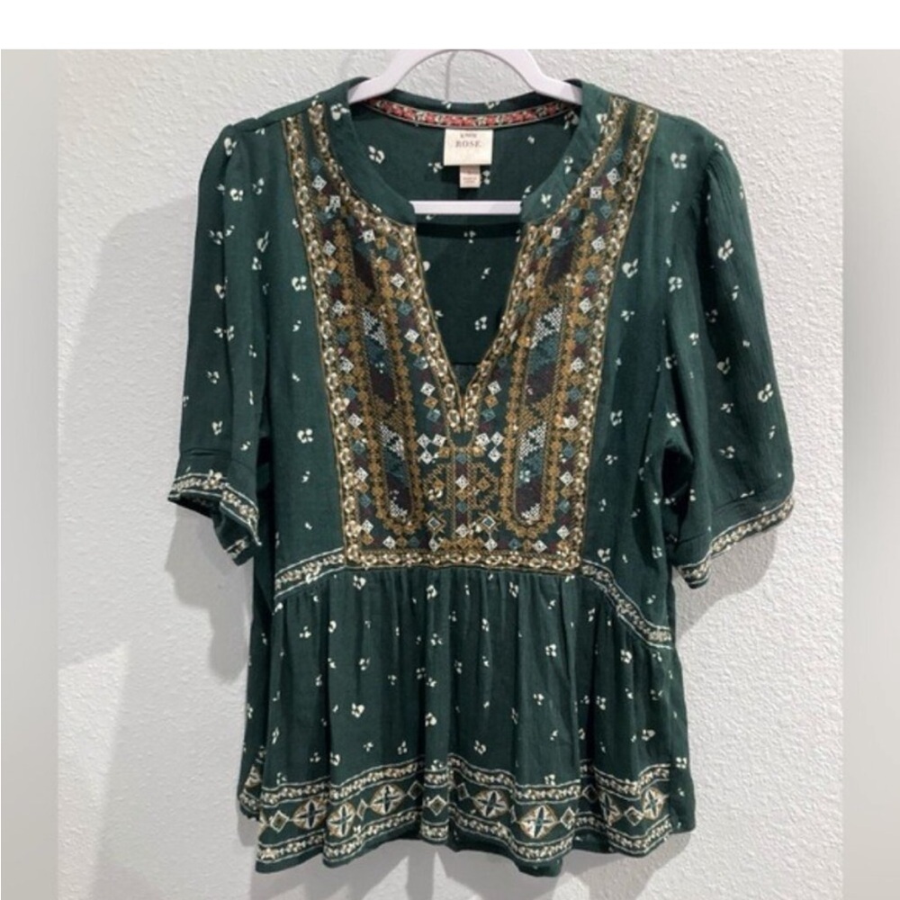Knox rose bohemian top
